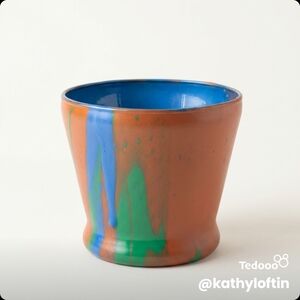 Colorful Ceramic Planter